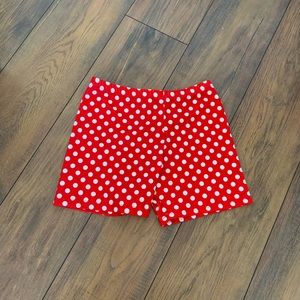 (3/$10) Red Polkadot Spandex Shorts